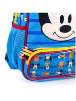 Mochila escolar masculina mickey baby azul