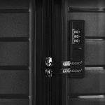 Mala de bordo 10 kg polipropileno 4 rodas route preta