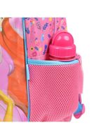 Mochila de rodinha infantil feminina princesas rosa