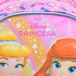 Mochila de rodinha infantil feminina princesas rosa