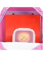 Mochila de rodinha infantil feminina princesas rosa