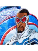 Mochila escolar masculina infantil capitão américa com asas removíveis