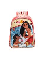 Mochila escolar infantil moana rosa
