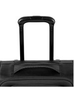 Mala de bordo 10 kg poliéster 4 rodas edimburgo preta