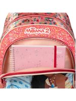 Mochila escolar infantil moana rosa