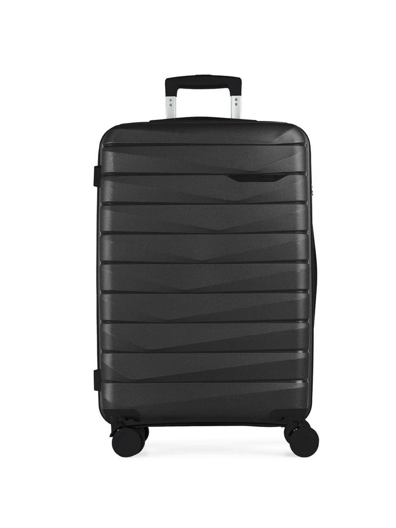 Mala de viagem 32 kg polipropileno 4 rodas route preta