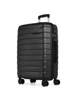 Mala de viagem 32 kg polipropileno 4 rodas route preta