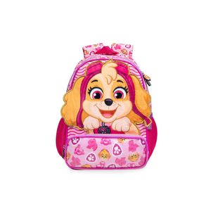 Mochila escolar feminina patrulha canina skye baby rosa