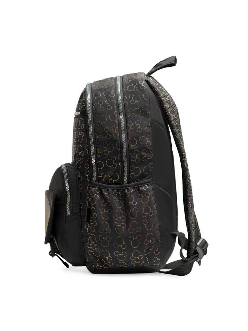 Mochila escolar feminina juvenil mickey preta