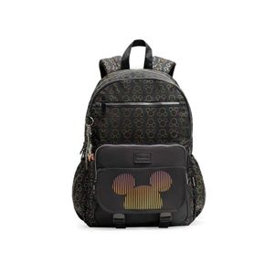 Mochila escolar feminina juvenil mickey preta