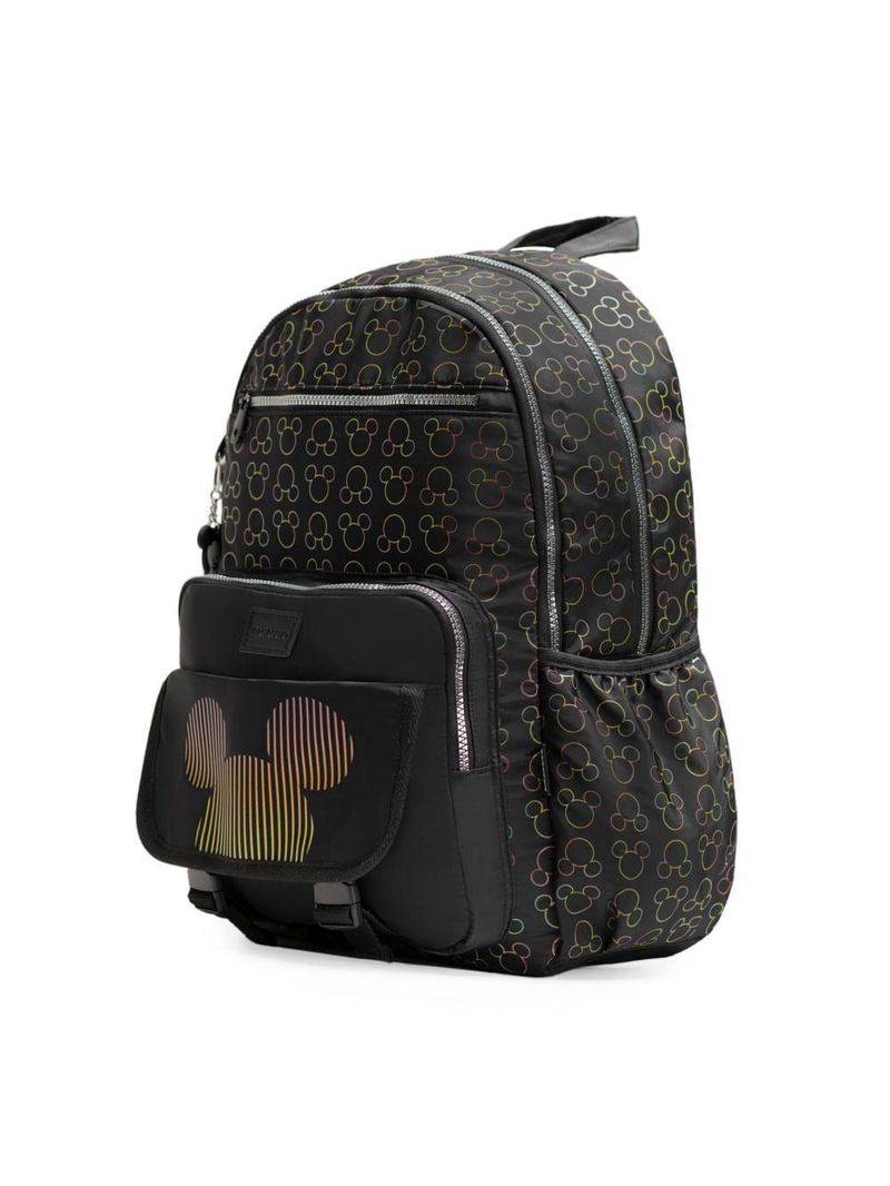 Mochila escolar feminina juvenil mickey preta