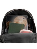 Mochila escolar feminina juvenil mickey preta