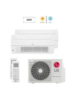 Ar Condicionado Multi Bi Split Inverter Cassete 1 Via LG 18000 BTUs (1x9000+1x12000) Quente e Frio 220V (Z2UW18GFB1AWGZBR1)