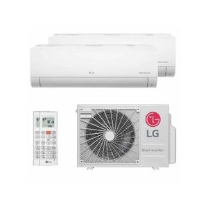 Ar Condicionado Multi Split BI Inverter LG 18000 BTU 2X9000 Quente e Frio 220V Z2UW18GFB1.AWGZBR1