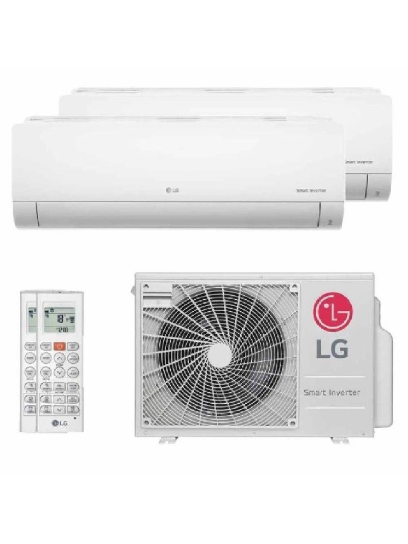 Ar Condicionado Multi Split BI Inverter LG 18000 BTU 2X9000 Quente e Frio 220V Z2UW18GFB1AWGZBR1