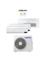 Ar Condicionado Multi Tri Split HW e K7 Samsung Wind Free 24000 BTU (2x9000+1x12000) Quente e Frio Inverter R410 (AJ068AXJ3KH/AZ)