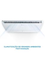 Ar Condicionado Split Teto Midea Connect 36000 BTUs Frio Inverter 220V 38CCVE36515MM
