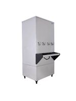 Bebedouro Industrial Coluna Knox 200L 4 Torneiras Geladas Inox 127V (KX20-C 4T)