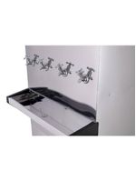 Bebedouro Industrial Coluna Knox 200L 4 Torneiras Geladas Inox 127V (KX20-C 4T)