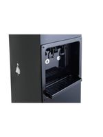 Bebedouro Industrial Coluna Knox 25L 1 Torneira Gelada 1 Torneira Natural Black 220V (KX02-D NG 2T BK)