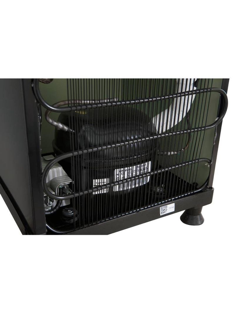 Bebedouro Industrial Coluna Knox 25L 1 Torneira Gelada 1 Torneira Natural Black 220V (KX02-D NG 2T BK)