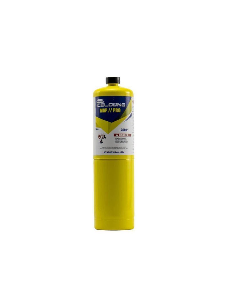Cilindro Refil Para Maçarico Gás Mapp Pro 400g Iceloong