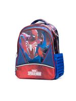 Mochila escolar infantil homem aranha azul