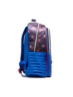 Mochila escolar infantil homem aranha azul