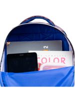 Mochila escolar infantil homem aranha azul