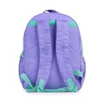 Mochila escolar infanto-juvenil feminina ariel  glitter lilás
