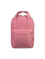 Mochila escolar feminina juvenil polka dots rosa