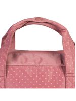 Mochila escolar feminina juvenil polka dots rosa