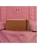 Mochila escolar feminina juvenil polka dots rosa