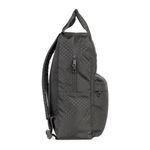 Mochila escolar feminina juvenil polka dots cinza