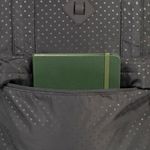 Mochila escolar feminina juvenil polka dots cinza