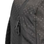 Mochila escolar feminina juvenil polka dots cinza