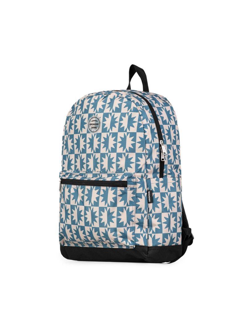 Mochila basica duo star azul