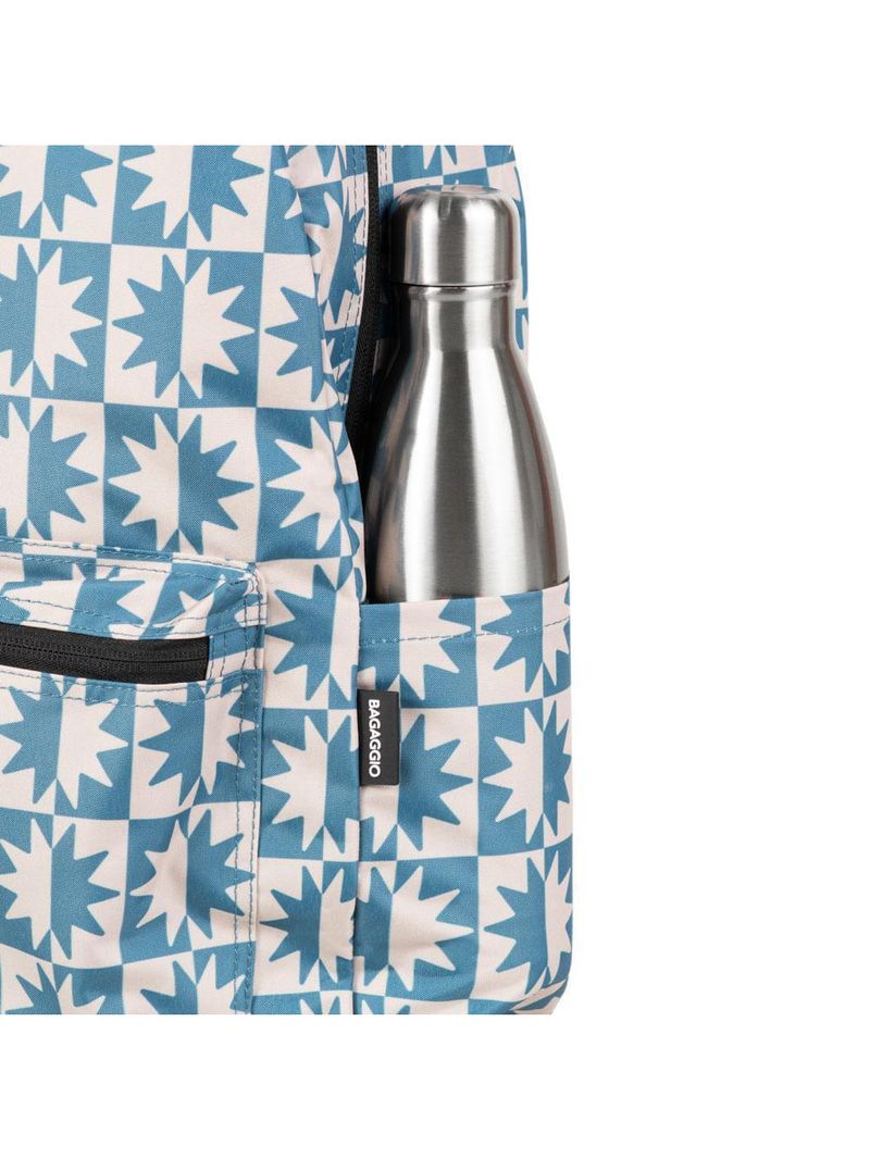 Mochila basica duo star azul