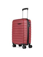 Mala de bordo 10 kg polipropileno 4 rodas route vinho