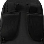 Mochila de rodinha juvenil masculina color block 4 rodas preta