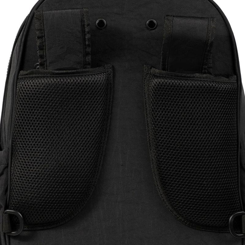 Mochila de rodinha juvenil masculina color block 4 rodas preta