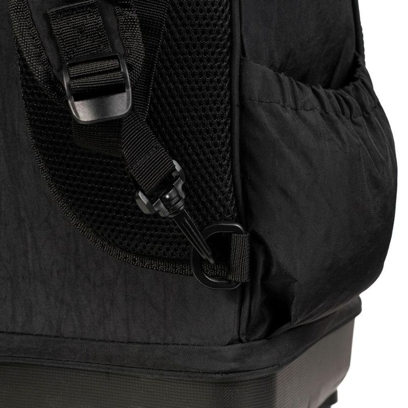 Mochila de rodinha juvenil masculina color block 4 rodas preta