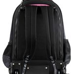 Mochila de rodinha feminina infantil rebecca bonbon preta