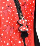 Mochila de rodinha infantil feminina minnie vermelha
