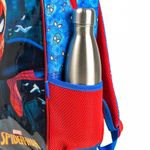Mochila de rodinha infantil  homem aranha azul