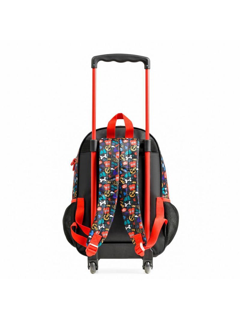 Mochila de rodinha infantil mickey preto