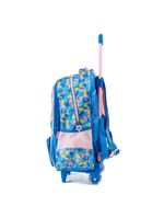 Mochila de rodinha infantil stitch azul