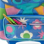 Mochila de rodinha infantil stitch azul