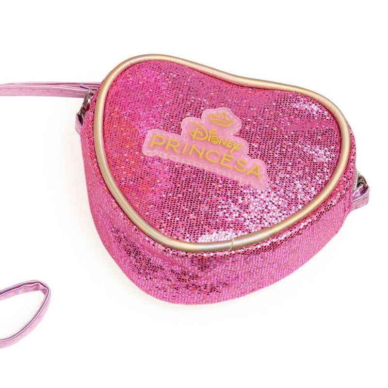 Mochila de rodinha infantil feminina princesas rosa