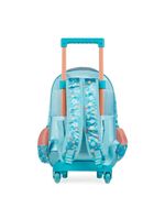Mochila de rodinha infantil feminina moana azul